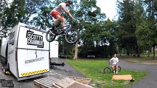 I Dare You To Drop In Off The Trailer!