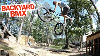 Mid-School Style BMX Backyard Session!
