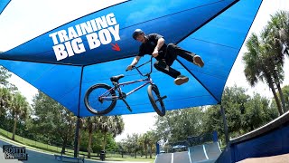 Challenging Big Boy To Be A Better Rider!