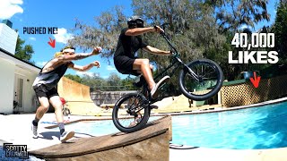 Launching Into The Pool For 40,000 Likes!