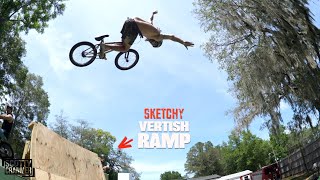 Trey Jones Sets High Air Record On Big Boy's Ramp!