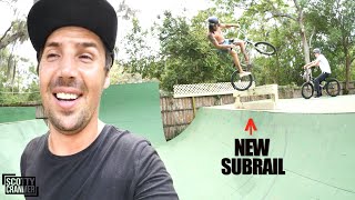 New Feature Built On Big Boy's Backyard Ramp!