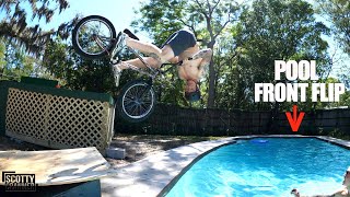 Big Boy's Backyard Long Jump Challenge!