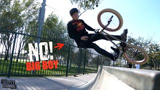 Biggest Slam On The Smallest Ramp!