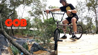 GAME OF BIKE ON A TREE HOUSE!