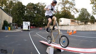 CRAZY BIKE Obstacle Course Race!