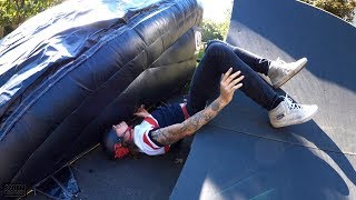 Air Bags Are Fun Until YOU MISS THE LANDING!