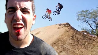 When Downhill BMX Racing Goes WRONG!