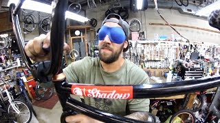 Is It Possible To Build A Bike BLINDFOLDED?