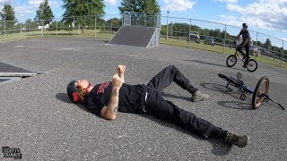 Sabotaged Bike Gets Pretty CRAZY!