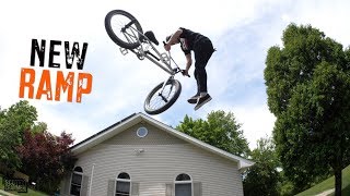 NEW RAMP RIDE! (He Did Not Jump The House)