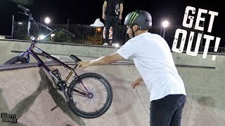 Stuck In The Bowl At The Skatepark!