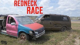 INSANE Redneck Van Race!