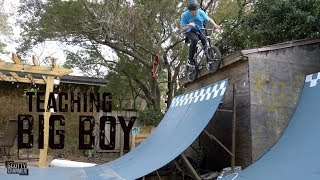Handicapped Pro BMX Rider Teaches Aspiring...