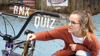 Girls BMX Bike Quiz Challenge!