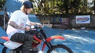 Big Boy Bought A Dirtbike - BAD IDEA!