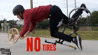 THE FRONT WHEEL FELL OFF!