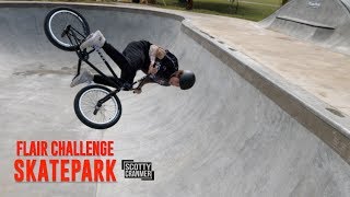 FIRST FLAIR EVER AT NEW SKATEPARK!
