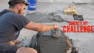 HOW TO BUILD A DIY CONCRETE RAMP!