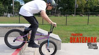 I WILL NOT GET STITCHES RIDING THE SKATEPARK...