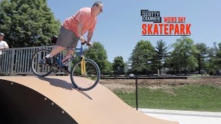 RANDOM GUYS vs. OUR CREW AT THE SKATEPARK!