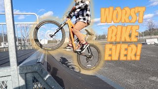 WORST BIKES EVER AT WORST SKATEPARK EVER!
