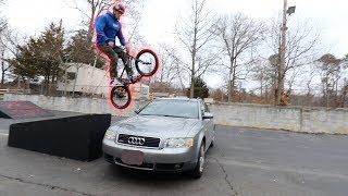 LETTING MY FRIENDS JUMP OVER MY AUDI!