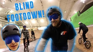 BLINDFOLDED BMX BIKE BATTLE!