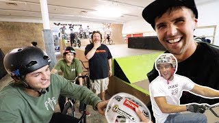 BUYING BACK MY HELMET I THREW INTO THE CROWD...