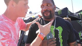 RAMPAGE IS GOING TO KNOCK OUT BIG BOY!
