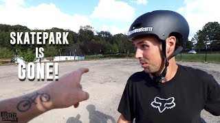 SKATEPARK HAS DISAPPEARED!