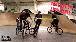 TIED TOGETHER BMX CHALLENGE!