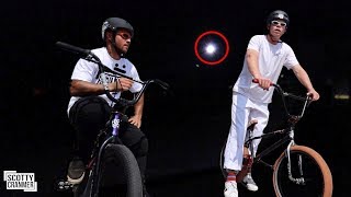 RIDING THE SKATEPARK DURING THE ECLIPSE!