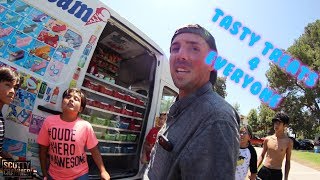 ICE CREAM FOR THE WHOLE SKATEPARK!