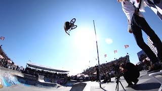 HE WAS 25 FEET OFF THE GROUND!