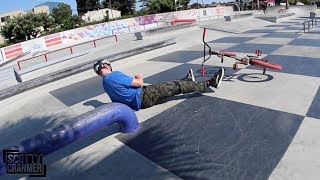 BUTT SLAM ON RAIL!