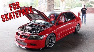 700HP EVO COMES TO THE SKATEPARK!