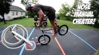 NOSE MANUAL WHEELIE BAR CHALLENGE!