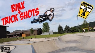 THE CREW RIDES WOODWARD AND SCOTTY DRAINS...