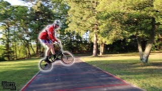 BACKYARD BMX RACE!