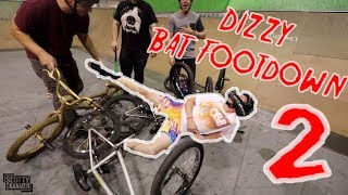 DIZZY BAT FOOT DOWN!