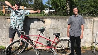 RIDING A BICYCLE FOR TWO!