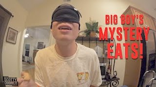 $100 BLINDFOLDED FOOD CHALLENGE!
