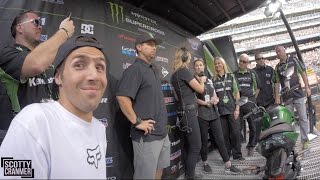 BIG ANNOUNCEMENT AT THE SUPERCROSS RACE!