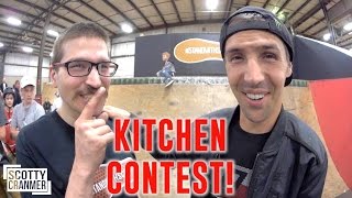 KITCHEN SKATEPARK CONTEST FOR SCOTTY CRANMER!