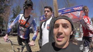 BIG BOY STARTED BMX RACING!