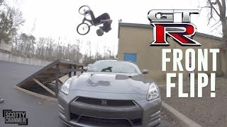 HE FRONT FLIPPED MY GT-R!