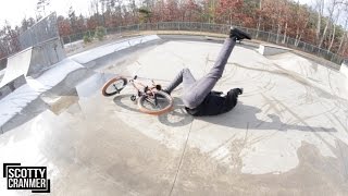 RIDING BIKES IN SNOW!