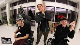 SCOTTY UPDATE AND WHEEL CHAIR OBSTACLE COURSE...