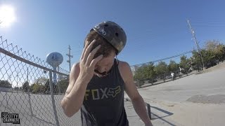BIG BOY TAKES ON FENCE!